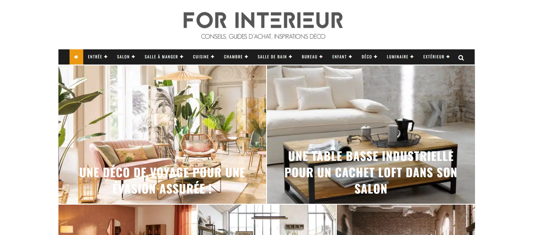 for interieur
