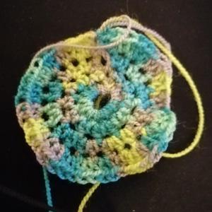 Fleur de douche tawashi crochet2