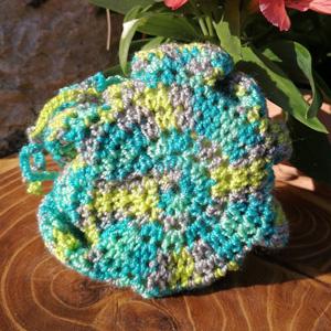 Fleur de douche tawashi crochet7